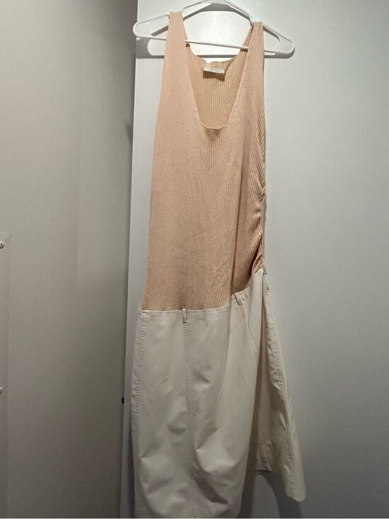 Prada Dresses & Skirts - Vintage PRADA Archive Ruched Side Zip Knit Utility Dress IT 46